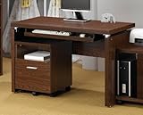 Clean Lines Oak Finish Desk by Coaster Furniture