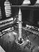 Rocket Being Displayed at Grand Central Station as a Salute to International Geophysi...
