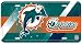 Miami Dolphins Street Flair Plate