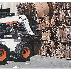 Atlas Skid Steer Pallet Forks and Frame - 3500-Lb. Capacity, Model# 6808521