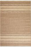 Pueblo Design Rug 5'9x9'2 Cocoa/natural
