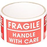 TapeCase "Fragile, Handle With Care" Label - 50 per pack (1 Pack)