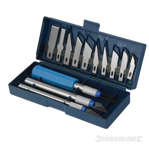 SilverlineHobby Knife Set 16pce