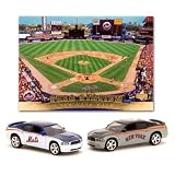 New York Mets Upper Deck Collectibles MLB Dodger Charger Home & Away Pack with Stadium Card