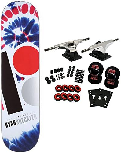 PLAN B Skateboard Complete RYAN SHECKLER TIE DYE 7.75"
