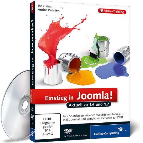 Joomla! 1.6 - Das umfassende Video-Training