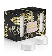 24 Rosewood Cedar Scented Tealight Candles Pack