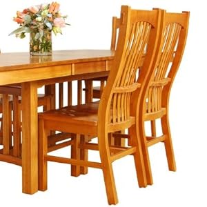Brookhurst Slatback Side Chair in Natural Cherry