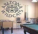Ncaa Wall Mural Vinyl Sticker Sports Logos Arizona Wildcats (S056)