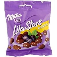 Milka Lila Stars Raisins ( 60 g )