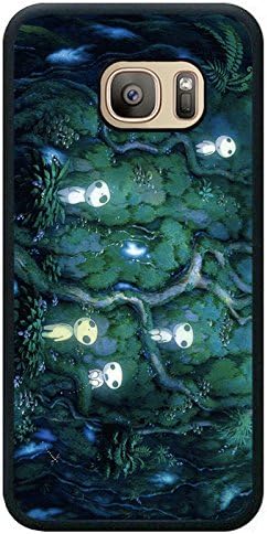 Generic Samsung Galaxy S7 Princess Mononoke Black Shell Phone Case