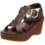 Bronx Women's Bounce Wedge Sandal,Castagno,40 EU (US Women's 10 M)