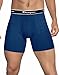 Champion Men's 3-Pack Smart Temp Boxer Brief, Dyed Blues, Medium