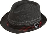 Quiksilver Young Men's Desolate Fedora,Black/Red,Large/Xlarge