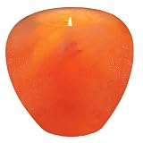 WBM Hand Carved Shape Himalayan Crystal Salt Tealight Candle Holder