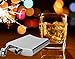 Top Shelf Flasks Premium 304 (18/8) Stainless Steel Hip Flask Includes Free Funnel & Black Gift Box, 8 oz