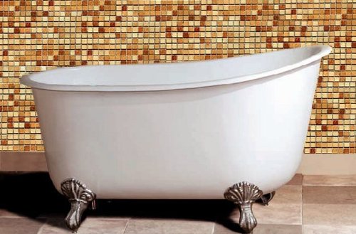 53 inch Swedish Slipper Clawfoot Tub