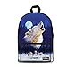 Bigcardesigns Cool Wolf Canvas Bookbag Backpack