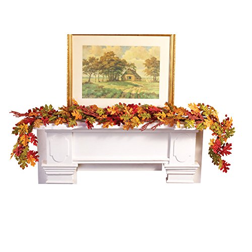 Oak Leaves Autumn Harvest Garland