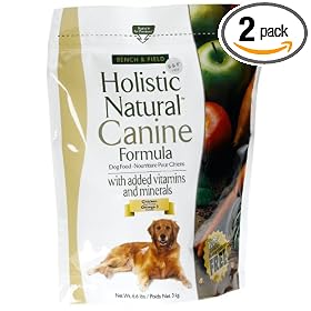 Bench And Field Holistic Natural Canine Formula, Dog Food, 6.6-Pound Bags (Pack of 2)