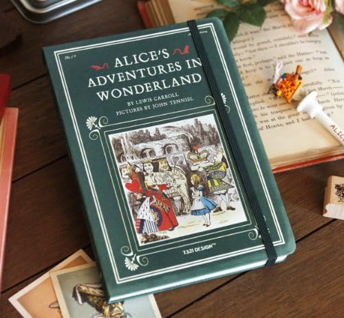 Alice's Adventures in Wonderland Undated Planner Vol. 19 - Dark Green