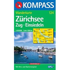 Z�richsee - Zug - Einsiedeln 1 : 50 000: Wanderkarte mit Orts- und Namensregister. GPS-geeignet