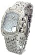 Geneva Elite Men's Iced Out Ultra Lupah Watch with 1 Eye Diamond Model 2403 Sil