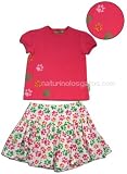 Agatha Ruiz de la Prada Clothing - Agatha Ruiz de la Prada Paw Print Skirt and Top Set