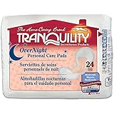 Tranquility Personal Care Pads, Overnight, Case/96 (4/24s)