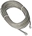 C2G 08133 RJ12 Modular Telephone Cable, Silver (25 Feet, 7.62 Meters)