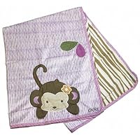CoCaLo Baby Sherpa Blanket - Jacana-Brown,Purple