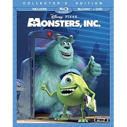 Monsters, Inc. (Three-Disc Collector's Edition: Blu-ray/DVD Combo in Blu-ray Packaging)