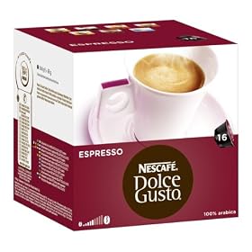 Nescaf� Dolce Gusto Espresso 16 Capsules (Pack  of 3, Total 48 Capsules)