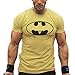 Men's Batman Fitness Gym cultivating Short-sleeved Muscle T-shirts