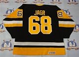 Jaromir Jagr Pittsburgh Penguins Autographed/Hand Signed 1992 Stanley Cup Hockey Jersey