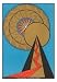 Geometric Representation of the Central Spiritual Plane Art Poster Print, 13x18