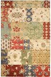 Patchwork Rug 3'4round Multi
