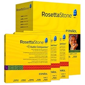 Rosetta Stone Version 3: Spanish (Latin America) Level 1, 2 and 3 Set with Audio Companion (Mac/PC CD)