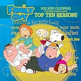 (7x7) Family Guy Top 10 Reasons TV Mini Wall Calendar 2011