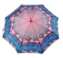 Pink Flamingos Tropical Ocean Beach Auto Button Folding Umbrella