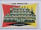 1960 Topps Los Angeles Dodgers Team Card #18