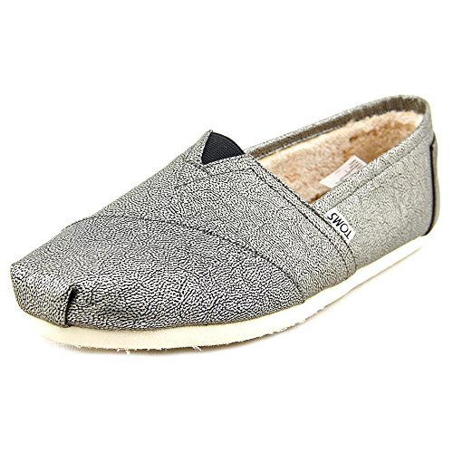 Toms Classic Round Toe Synthetic Flats
