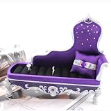 Victorian Couch Lounge Chair Ring Holder Purple