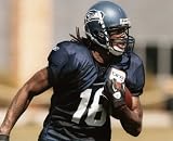 SIDNEY RICE SEATTLE SEAHAWKS 8X10 HIGH GLOSSY SPORTS ACTION PHOTO (P)