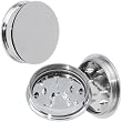 41mm Stainless Steel Herb Stash And Grinder Plug Set
