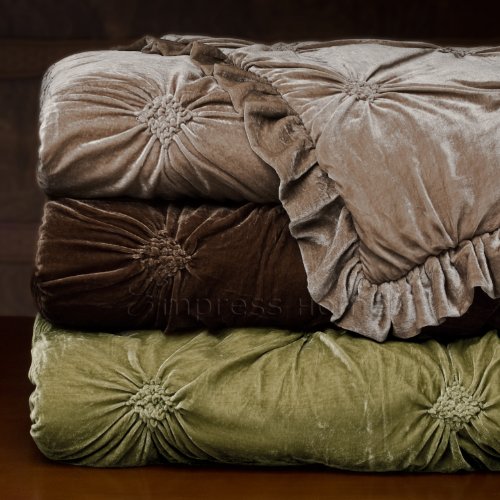 Empress Silk Velvet Comforter Set