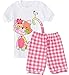 Cats Pajamas Girls Sleepwear Clothes Set Kids Dog Cotton 2 Piece Shorts Suit