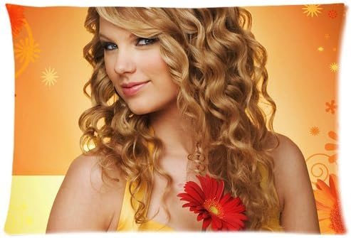 Futefew Soft Pillow case Cover 20*30 Inch (Twin sides)Zippered Pillowcase Taylor Swift Sexy Pattern Popular Design
