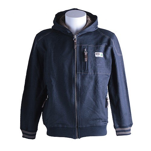 Signum, Hoodie Outdoorjacke mit Kapuze, 396607, navy [6622]