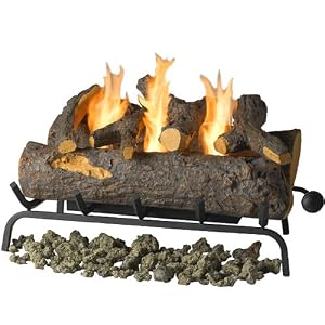 Oak Gel Indoor Conversion Log Set by 